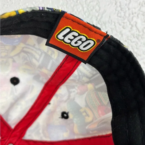 Lego 2011 Mini Figure Print Medium Snapback Hat - Picture 9 of 10